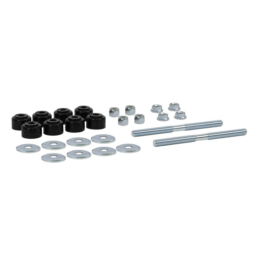 Whiteline Plus Universal Sway Bar Link Threaded Rod w/ Poly Bushes 140mm