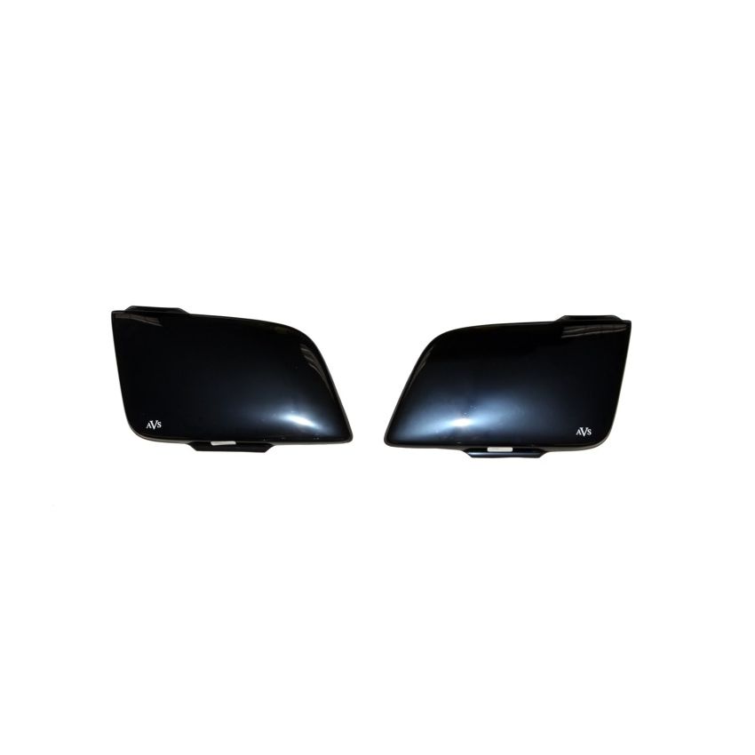 AVS 05-09 Ford Mustang (Excluding GT 500) Headlight Covers - Black