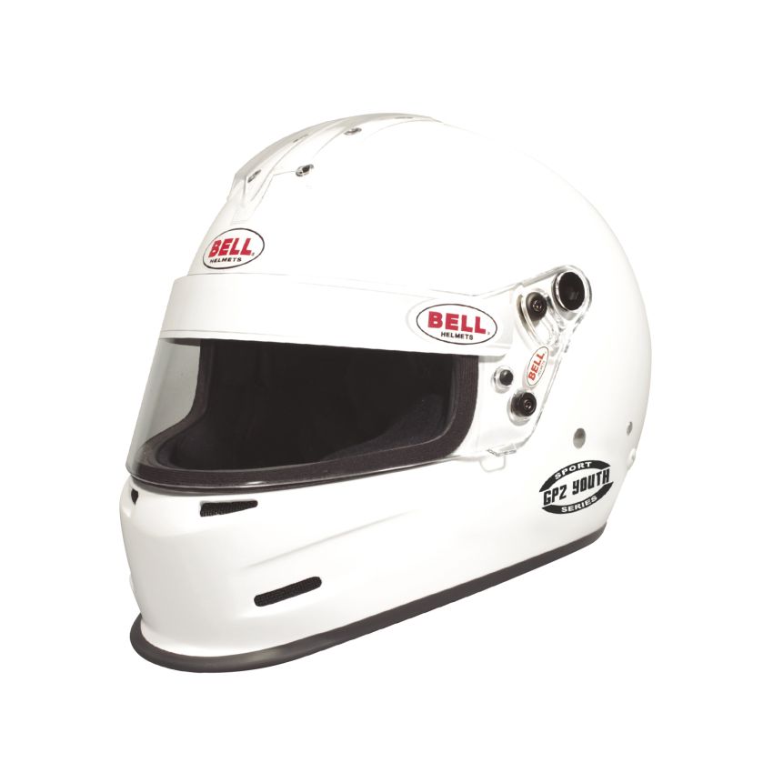 BELL HELMETS BEL1425003 GP2 Youth Helmet White 2XS SFI24.1-15