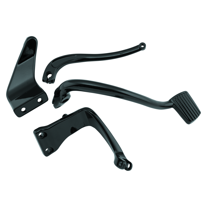 Bikers Choice 492000 06-17 Dyna 2 Inch Extended Mid Control Kit Black