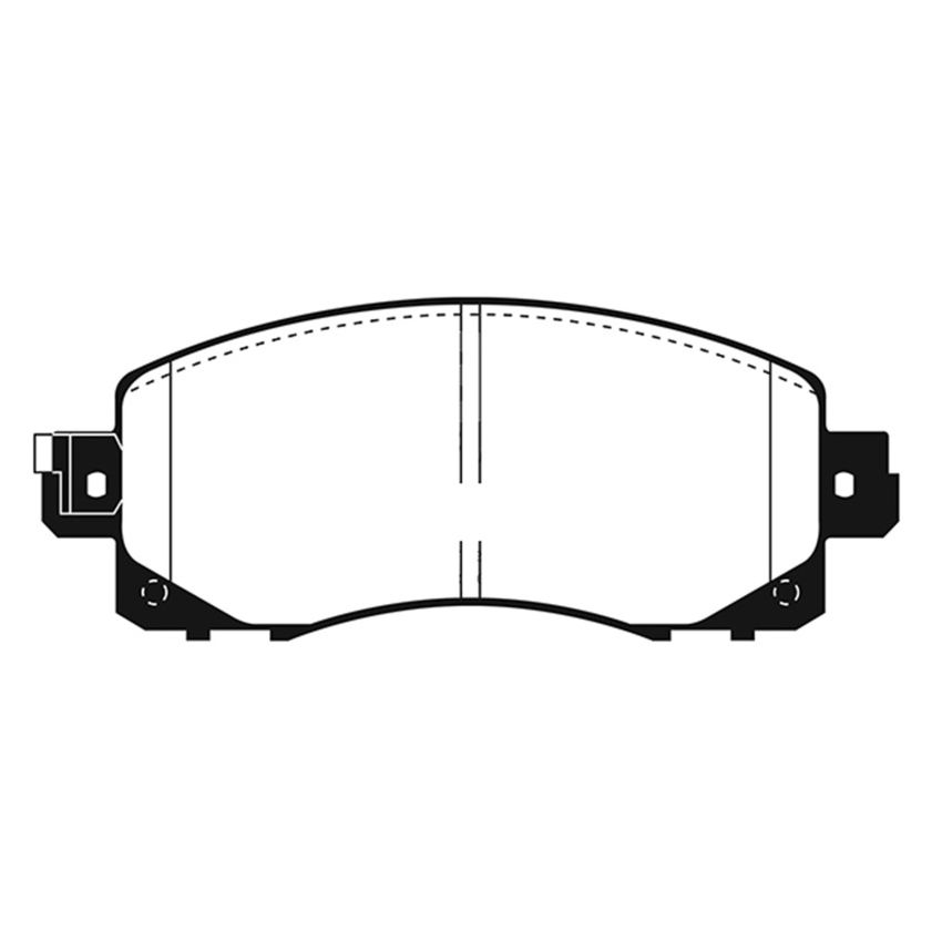 EBC UD2045 18+ Subaru Crosstrek 2 Ultimax Front Brake Pads
