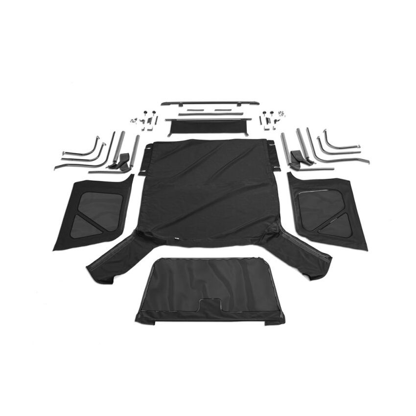 Rampage 68835 1997-2006 Jeep Wrangler(TJ) Complete Top - Black Diamond
