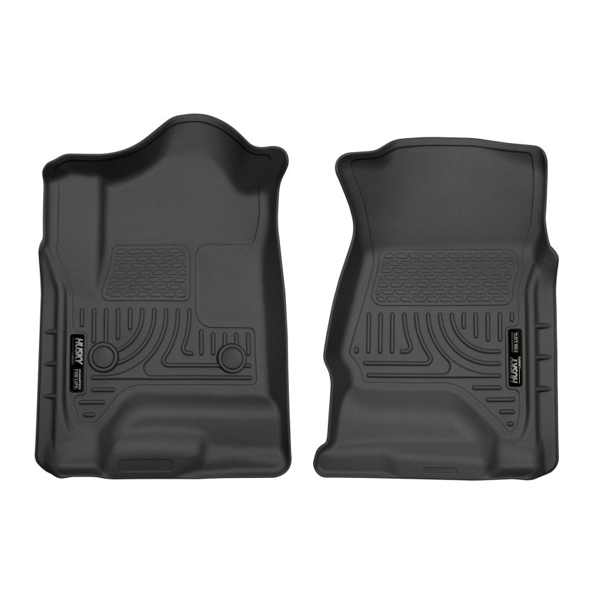HUSKY LINERS HSK18231 14-   GM 2500HD Dbl Cab Floor Liners Black