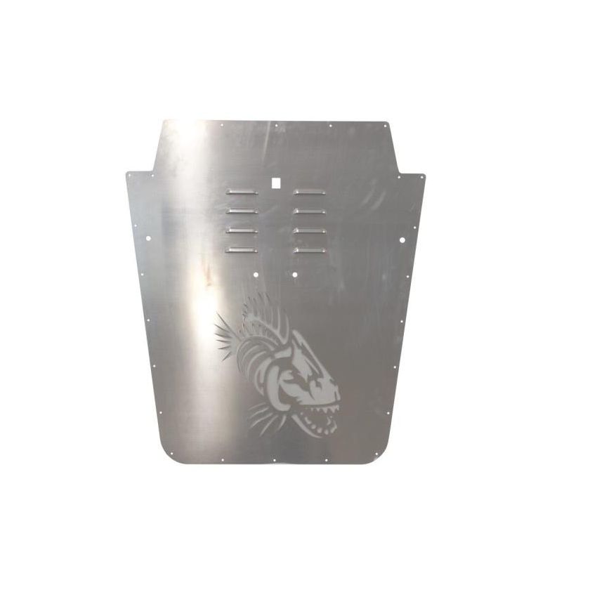 Fishbone Offroad 13-18 Jeep Wrangler JK Hood Louver Raw Unpainted