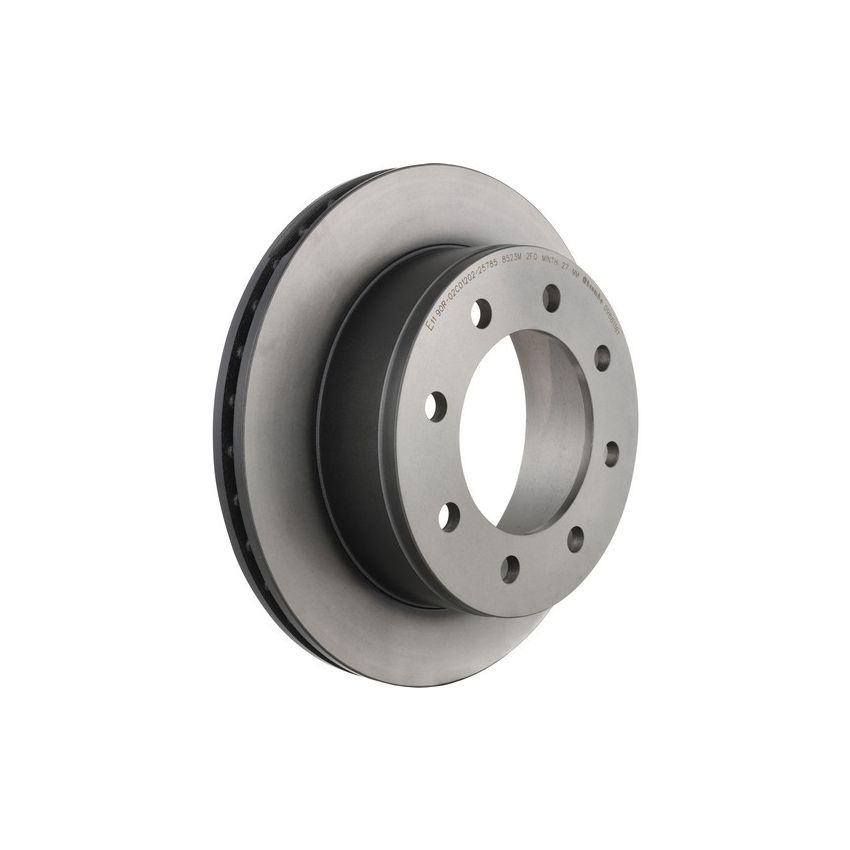 Brembo KT00435 Brembo ceramic brake pad and UV coated vented  brake disc kit