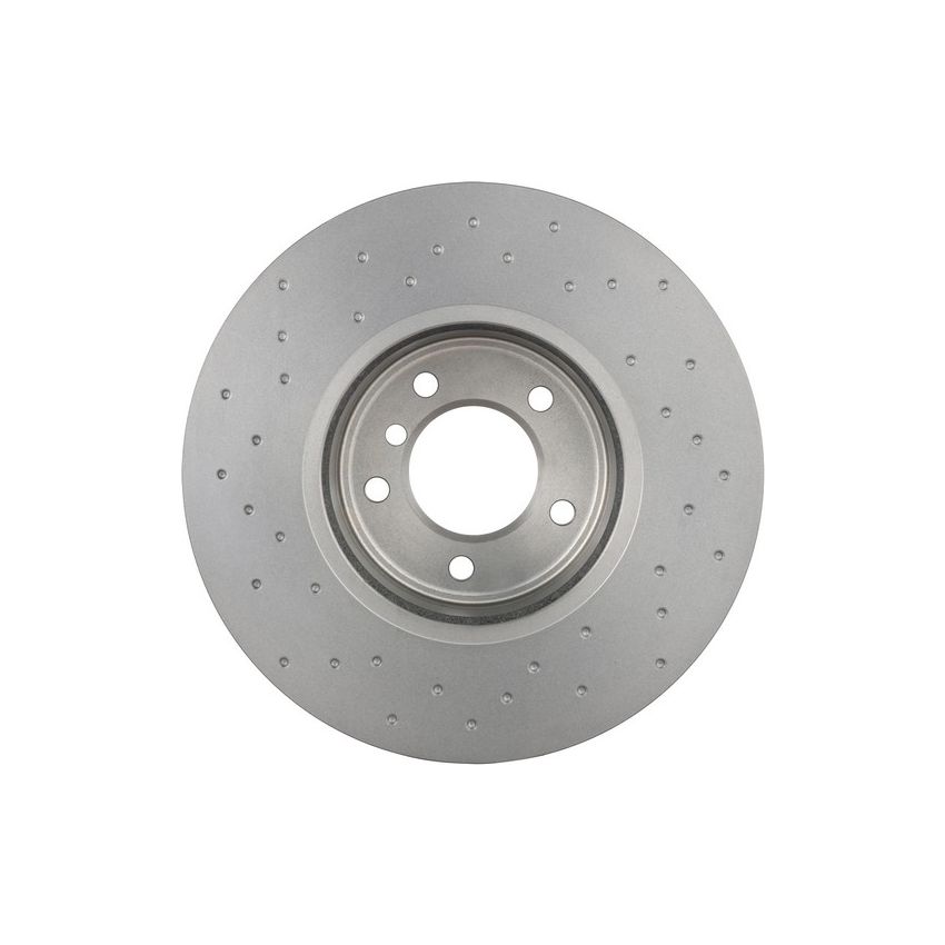 Brembo KTX0177 Brembo ceramic brake pad and Xtra vented drilled brake disc kit