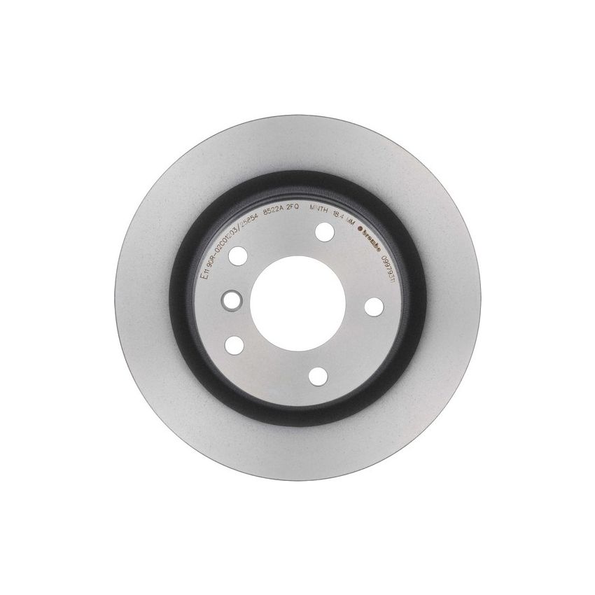 Brembo KT00B13 Brembo ceramic brake pad and UV coated vented  brake disc kit