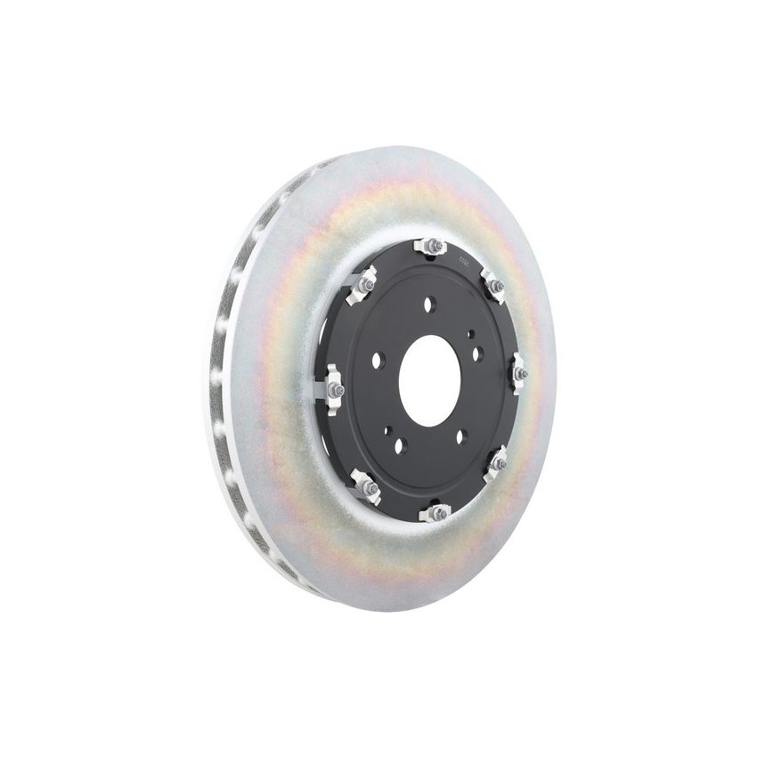 Brembo 09.A193.13 Premium Floating Two Piece UV Coated Vented Drilled And Slotted Brake Rotor