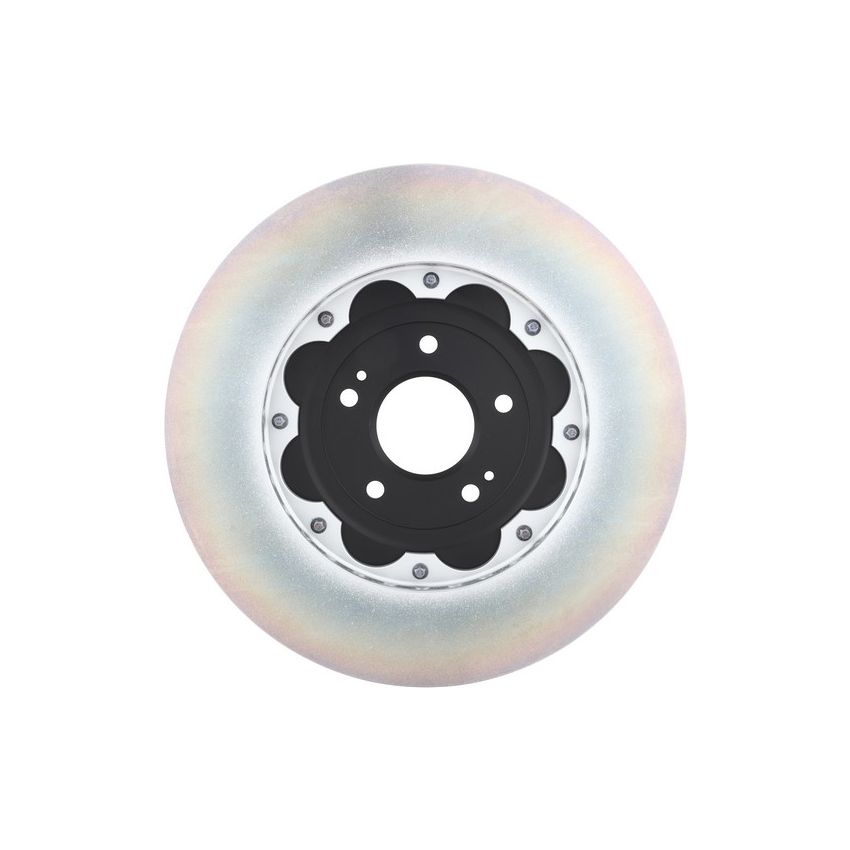Brembo 09.A193.13 Premium Floating Two Piece UV Coated Vented Drilled And Slotted Brake Rotor