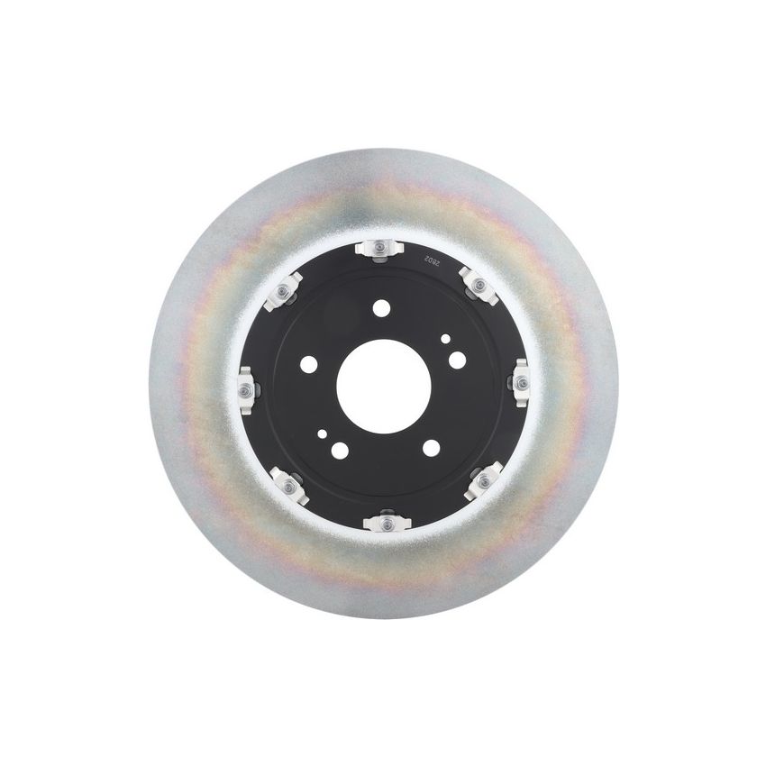 Brembo 09.A193.13 Premium Floating Two Piece UV Coated Vented Drilled And Slotted Brake Rotor