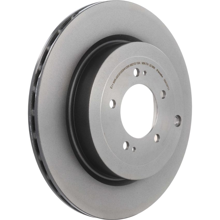 Brembo KT00632 Brembo ceramic brake pad and UV coated PVT  brake disc kit