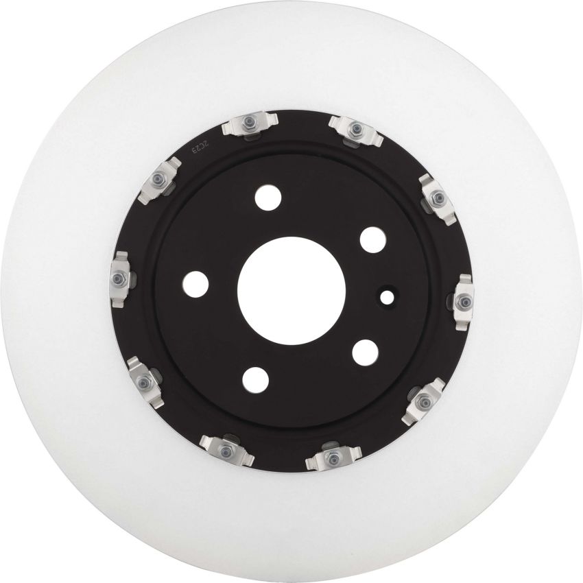 Brembo 09.A665.13 Premium Floating Two Piece UV Coated Vented Drilled And Slotted Brake Rotor