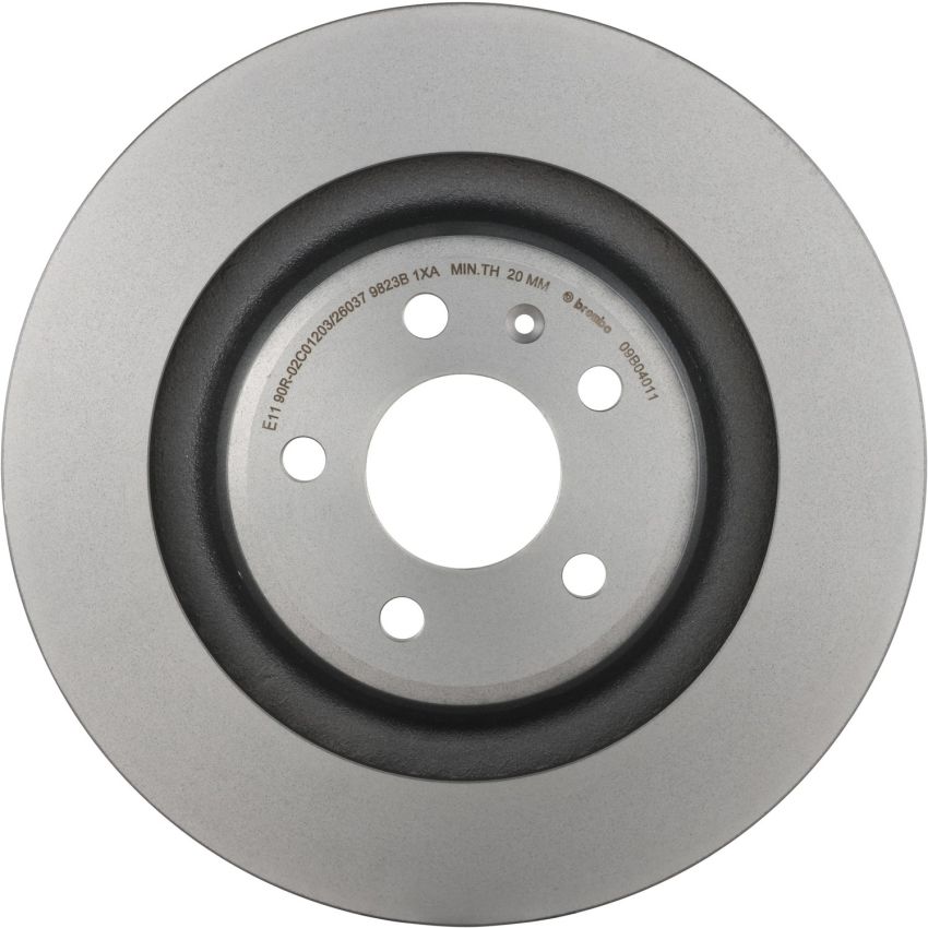 Brembo KT00622 Brembo ceramic brake pad and UV coated vented  brake disc kit