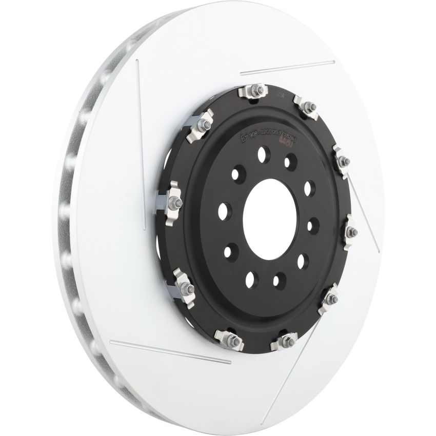 Brembo 09.B324.13 Premium Floating Two Piece UV Coated Vented Drilled And Slotted Brake Rotor