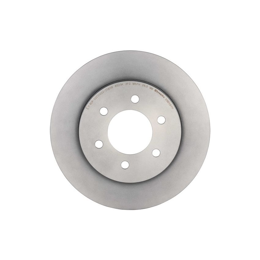 Brembo 09.B597.11 Premium Coated Vented Brake Rotor