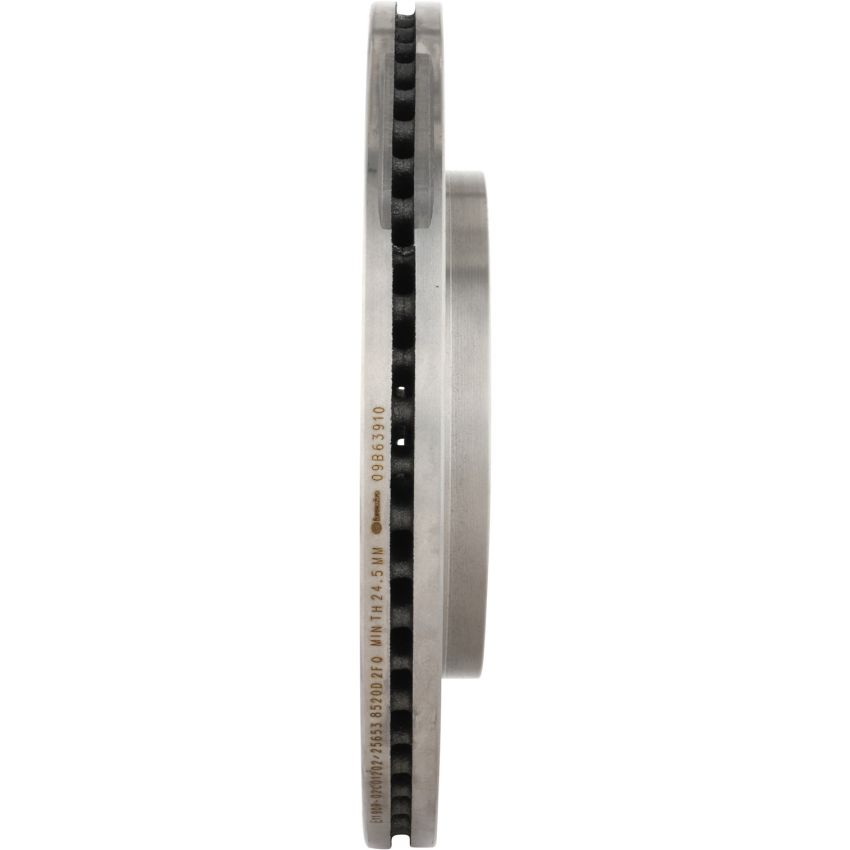 Brembo KT00851 Brembo ceramic brake pad and standard vented  brake disc kit