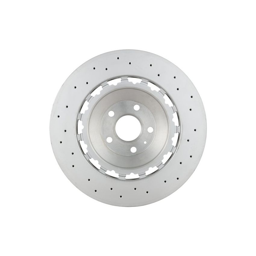 Brembo 09.D174.33 Premium Dual Cast Vented Drilled/Grooved UV Coated Brake Rotor
