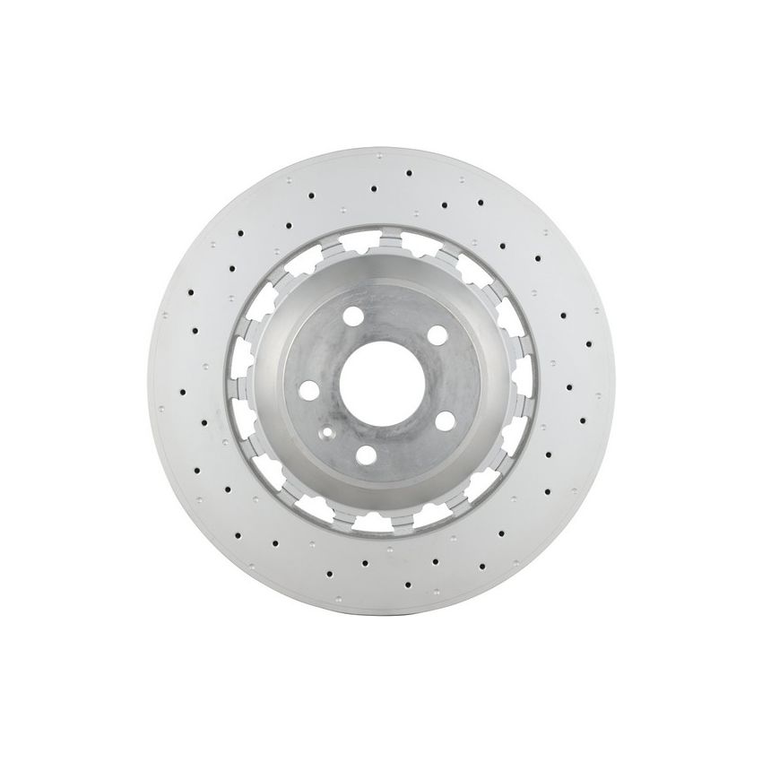 Brembo 09.D174.33 Premium Dual Cast Vented Drilled/Grooved UV Coated Brake Rotor