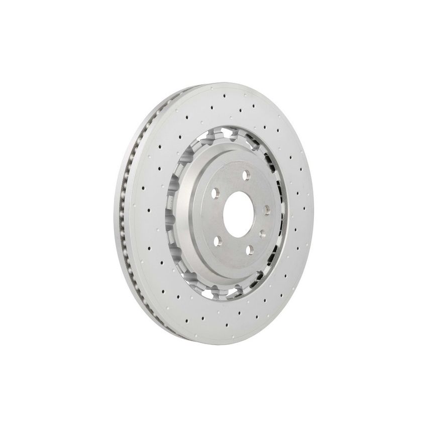 Brembo 09.D174.43 Premium Dual Cast Vented Drilled/Grooved UV Coated Brake Rotor
