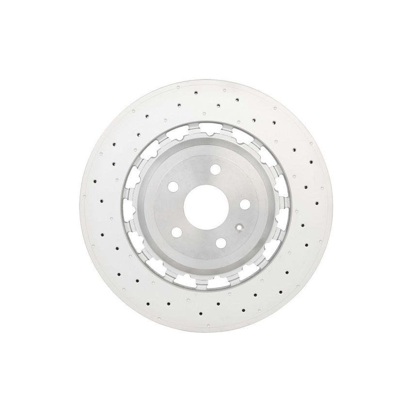 Brembo 09.D174.43 Premium Dual Cast Vented Drilled/Grooved UV Coated Brake Rotor
