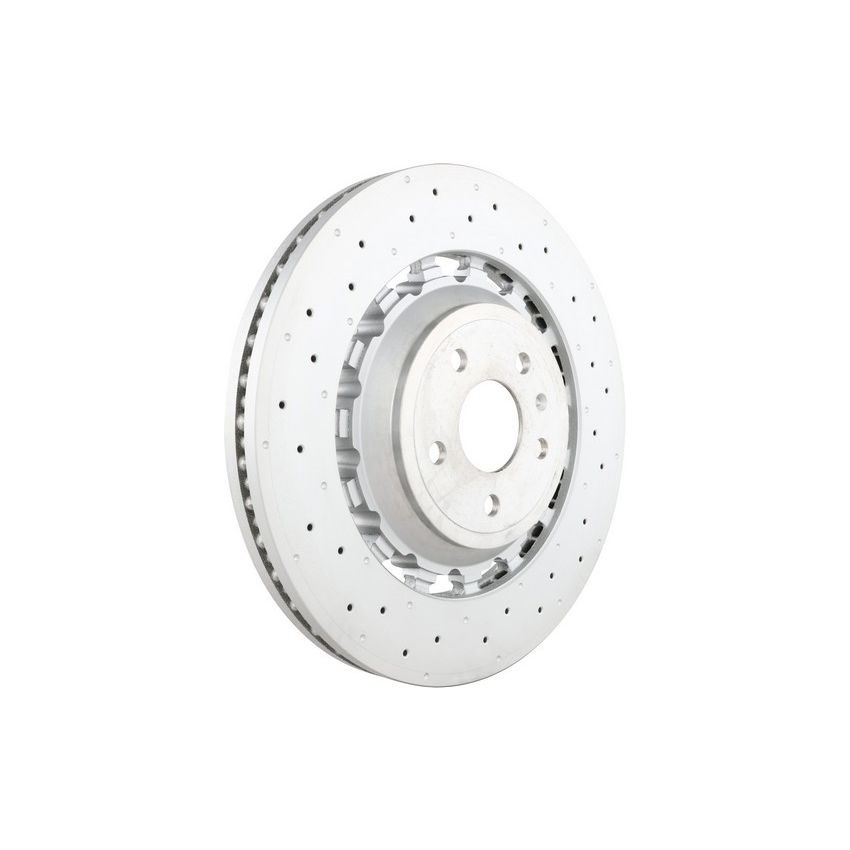 Brembo 09.D174.53 Premium Dual Cast Vented Drilled/Grooved UV Coated Brake Rotor