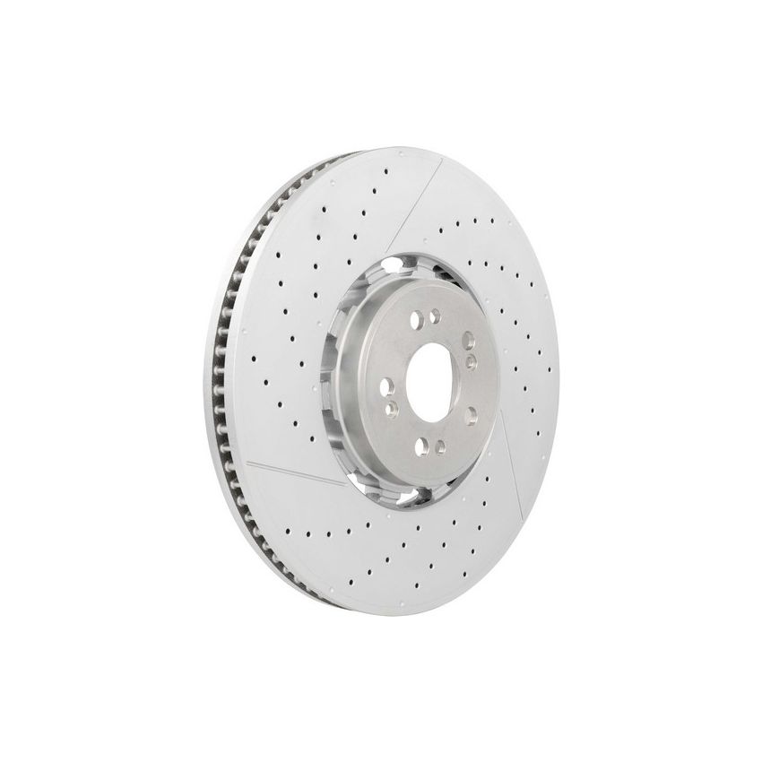 Brembo 09.D601.43 Premium Dual Cast Vented Drilled/Grooved UV Coated Brake Rotor