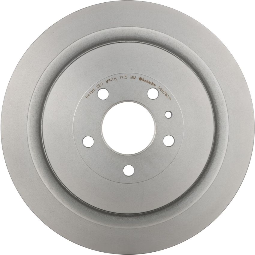 Brembo KT00639 Brembo ceramic brake pad and UV coated vented  brake disc kit