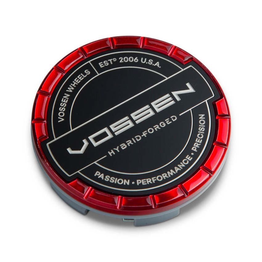 Vossen Billet Sport Cap - Large - Hybrid Forged - Vossen Red