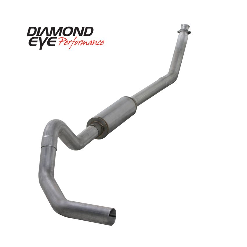 Diamond Eye Performance K4212A Diamond Eye KIT 4in TB SGL AL: 98.5-02 DODGE CUMMINS 5.9L