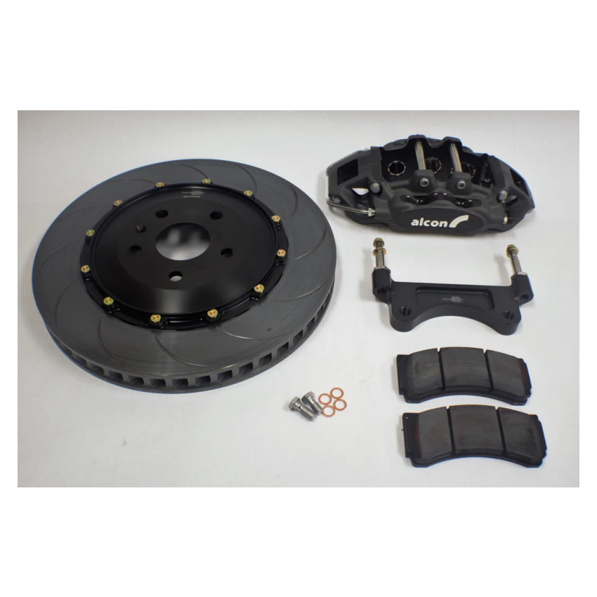 Alcon BRK.200526 Chevrolet Corvette C8 (OEM Wheels) 6 Piston 380x36mm Front Street Kit - Anodized