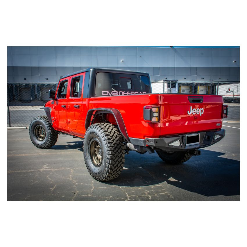 DV8 Offroad RBGL-01 2018+ Jeep Gladiator Rear Bumper