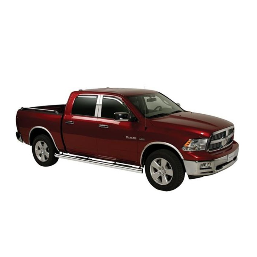 Putco 580137 09-18 Ram 1500 - Crew Cab (Set of 4) Excl Rebel Model Element Tinted Window Visors