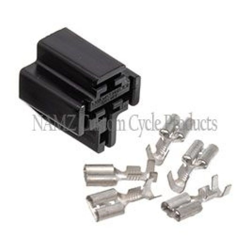 NAMZ NSRS-K01 Replacement Starter Relay Socket & Terminal Kit (HD 9937 & 72046-79)
