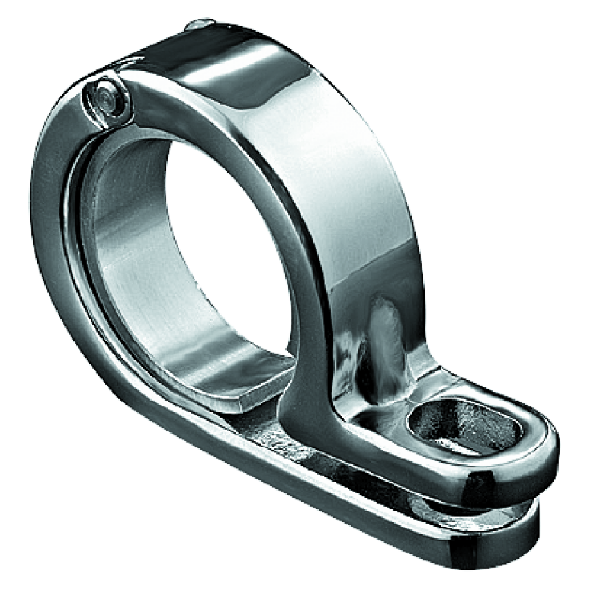 Kuryakyn 4017 P-Clamp 1-1/2in - 1-5/8in P-Clamp Chrome