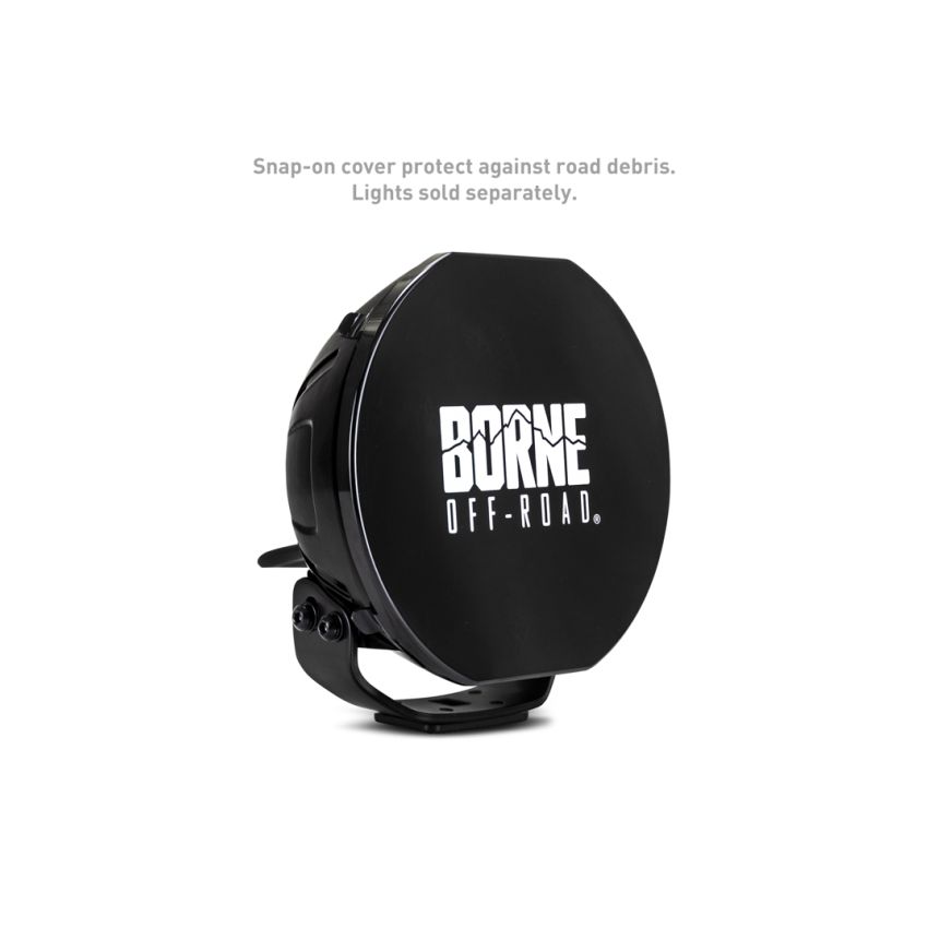Borne Off-Road BNLT-COV-RD7BK Light Bar Cover