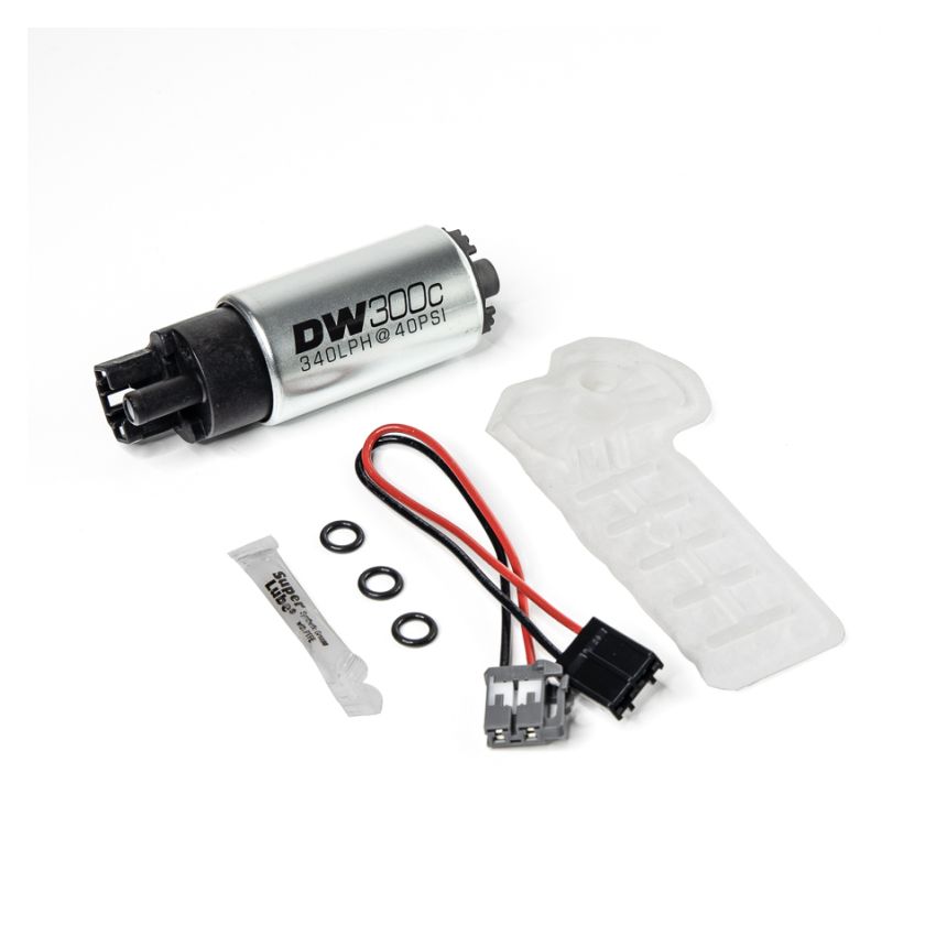 DeatschWerks 2016+ Infinity Q50 340lph Compact Fuel Pump w/o clips w/ 9-1061 install kit