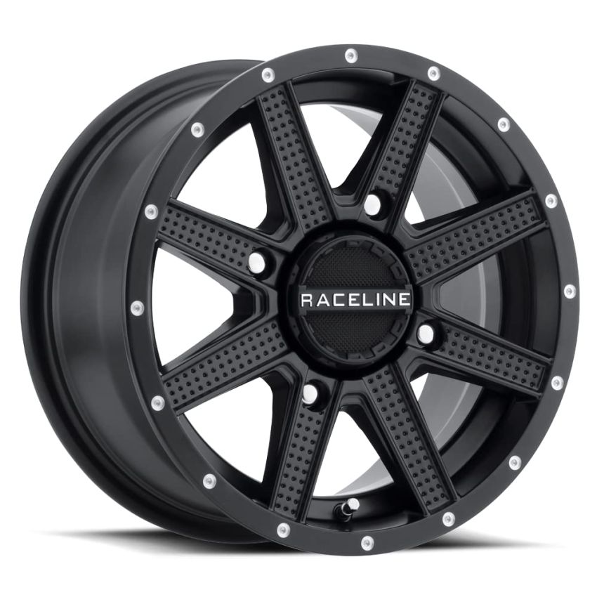 Raceline A92B Hostage 14x7in / 4x110 BP / -47mm Offset / 83.8mm Bore - Satin Black Wheel