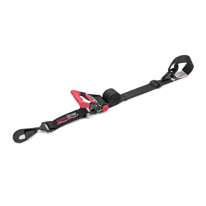 SpeedStrap 1 1/2In X 6Ft Ratchet Tie-Down w/ Soft-Tie - Black