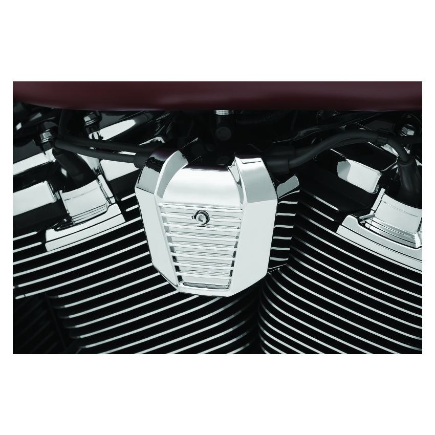 Kuryakyn 6466 Precision Coil Cover Chrome