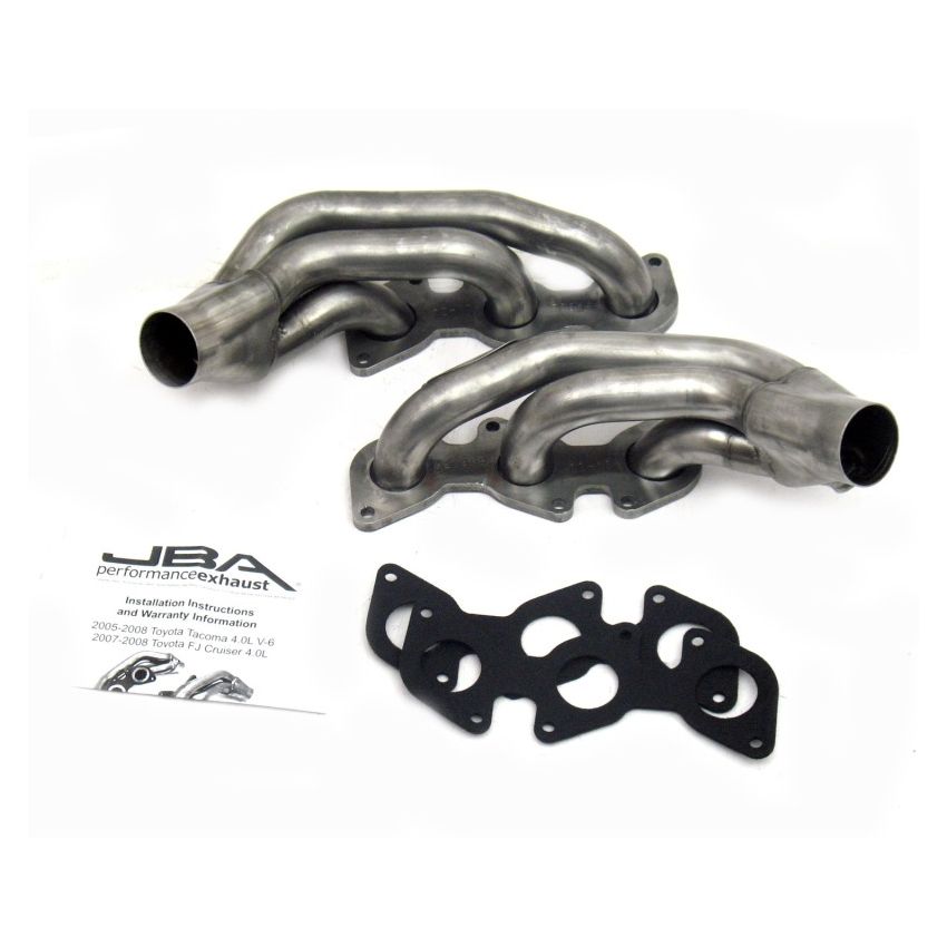 JBA 03-09 Toyota 4.0L V6 w/o A.I.R. 1-1/2in Primary Raw 409SS Cat4Ward Header