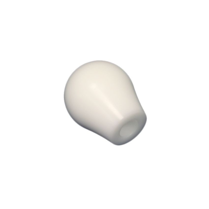 Torque Solution Delrin Tear Drop Shift Knob (White) Universal 10x1.5