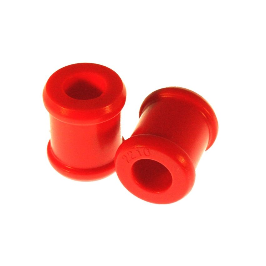 Energy Suspension Universal Red Shock Bushing Set - Fits Std Staight Eyes 3/4in ID x 1-1/16in OD