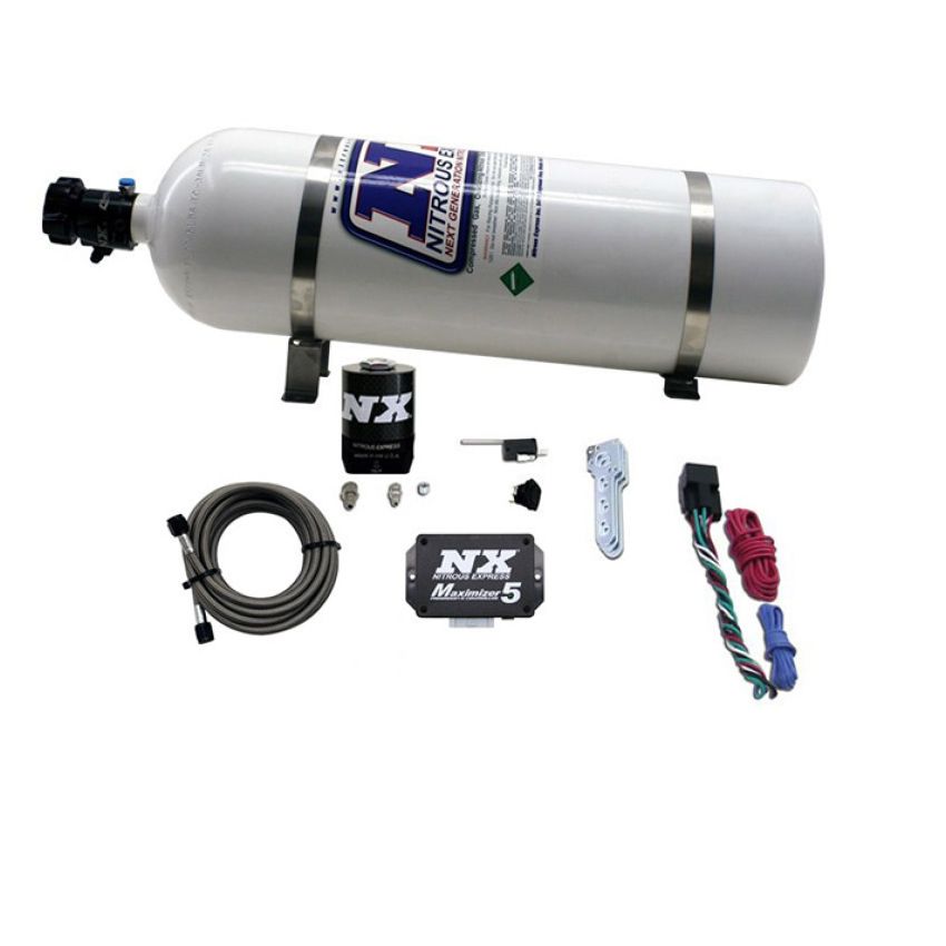 Nitrous Express Universal Diesel Nitrous Kit w/Progressive Controller/15lb Bottle