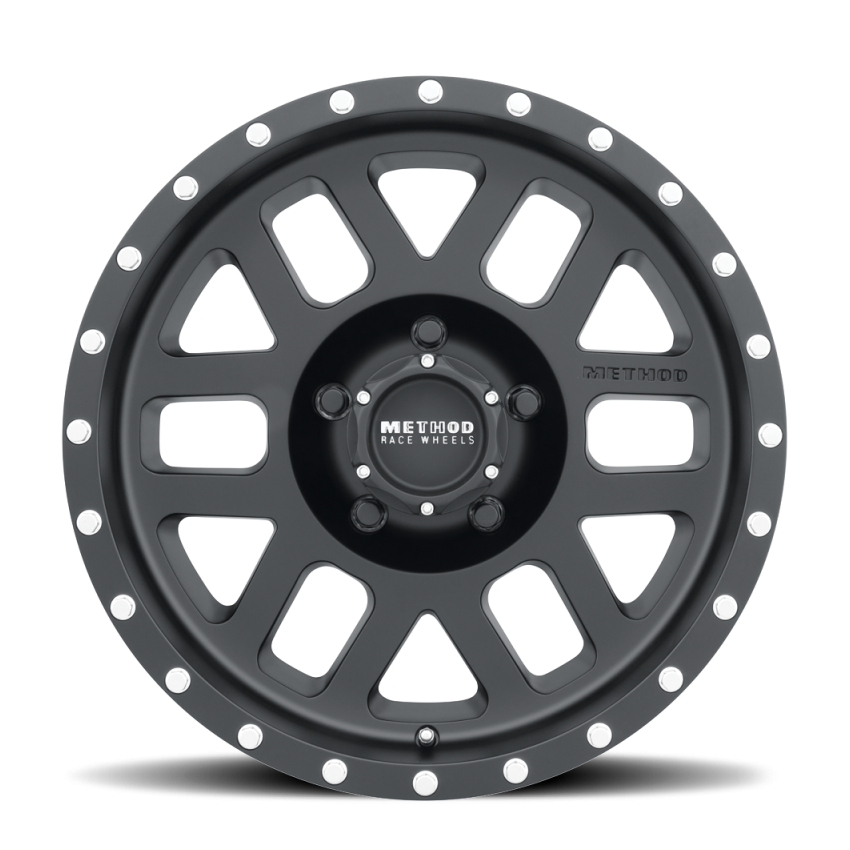 Method Wheels MR30689050512N Method MR306 Mesh 18x9 -12mm Offset 5x5 94mm CB Matte Black Wheel