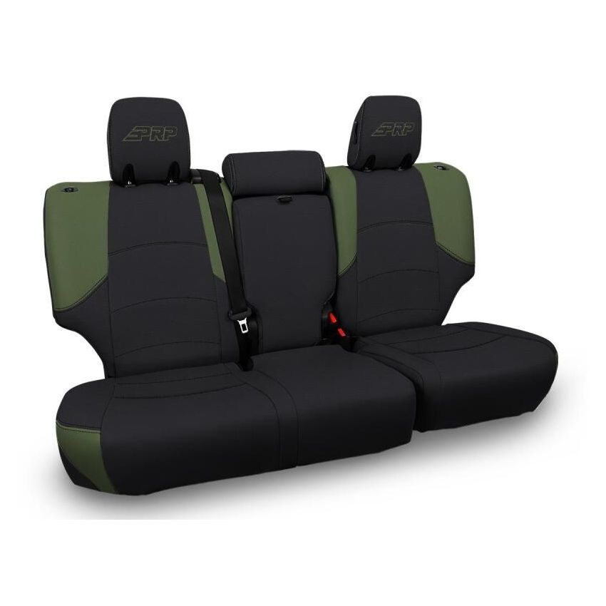 PRP Seats B067-04 PRP 11-24 Toyota 4Runner Rear Bench Cover - 5-seat model - Black/Olive Green