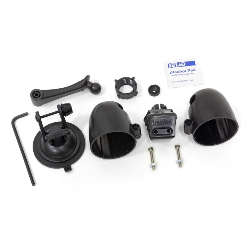 Banks Power Dual Gauge Pod Suction Mount For iDash 1.8 And 52mm Gauges