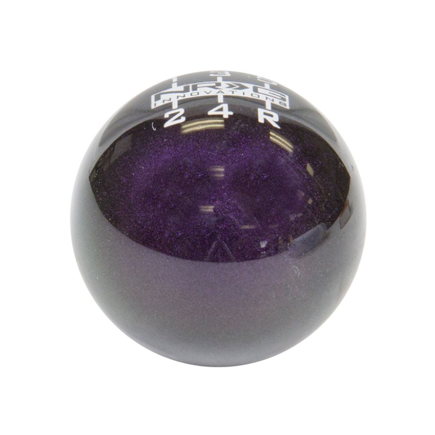 NRG Universal Ball Style Shift Knob - Heavy Weight 480G / 1.1Lbs. - Green/Purple (5 Speed)