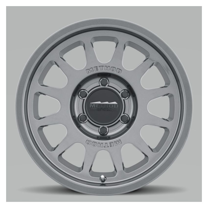 Method MR703 16x6.5 +90mm Offset 6x180 138.9mm CB Gloss Titanium Wheel