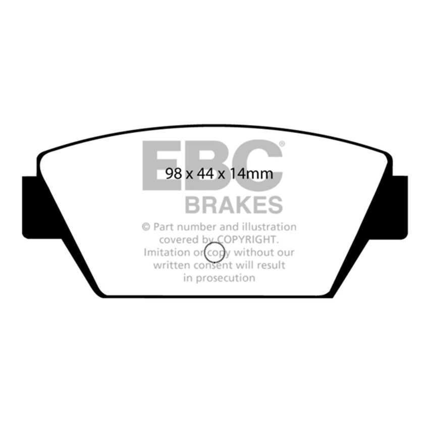 EBC UD329 93-94 Eagle Talon 1.8 Ultimax2 Rear Brake Pads