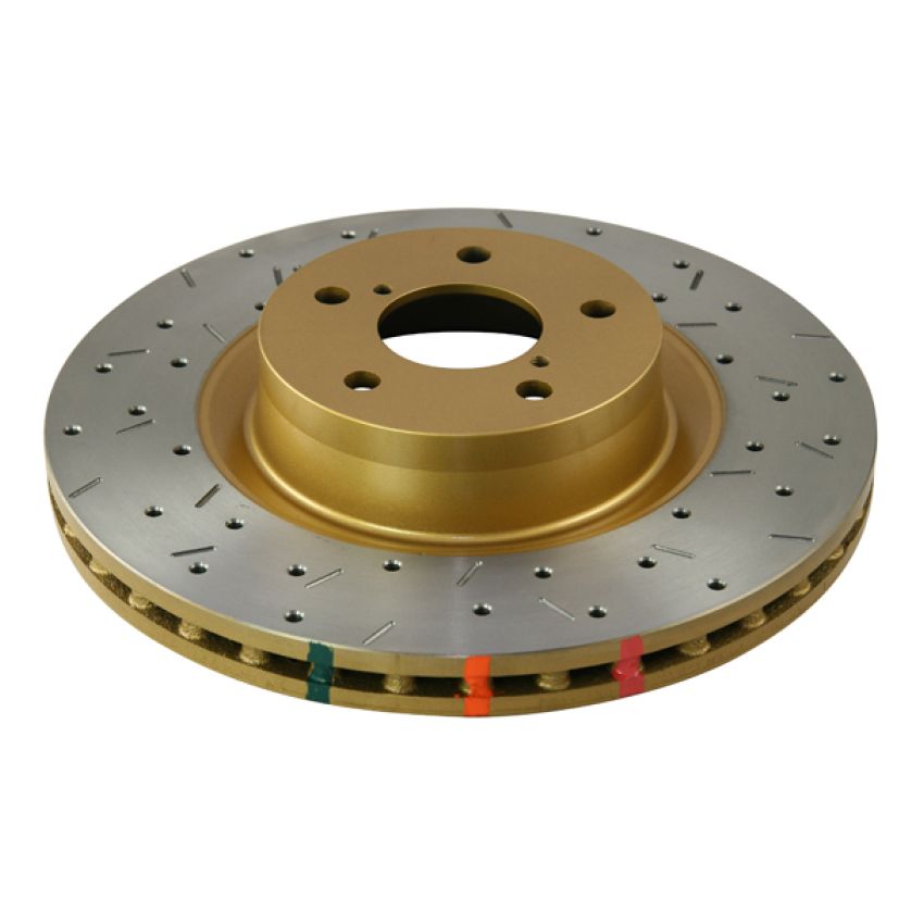 DBA 8/83-89 Toyota Land Cruiser Front Slotted & Cross Drilled 4000 XS Series Rotor